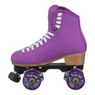 Jackson Vista roller skate, purple boot, side view