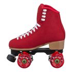 Jackson Vista roller skate, red boot, side view