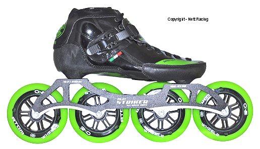 Luigino Strut Black Skate