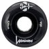 Luminous Black LED Quad Wheels 62mm