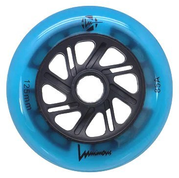 Luminous Blue Glo Led Inline Wheels