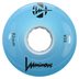 Luminous Blue LED Quad Wheels 62mm