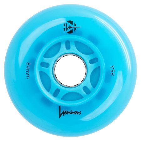 Luminous Blue Ocean Glow LED Wheels