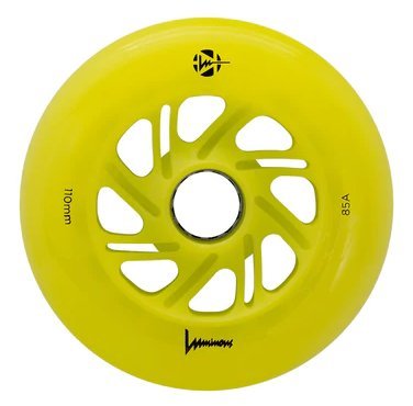 Luminous Canary Led Inline Wheels