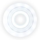 Luminous Duo wheel, white white, lit