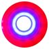 Luminous Duo Red Blue LED Wheels