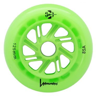 Luminous Green Apple Glo Led Inline Wheels