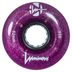 Luminous Purple Haze LED Quad Wheels 62mm
