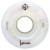 Luminous White Pearl LED Quad Wheels 58mm