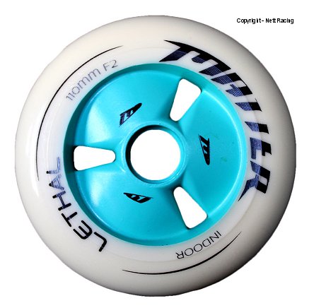 Lethal F2 Turquoise Indoor Wheels