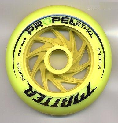 Matter Lethal Propel Yellow Indoor Wheels