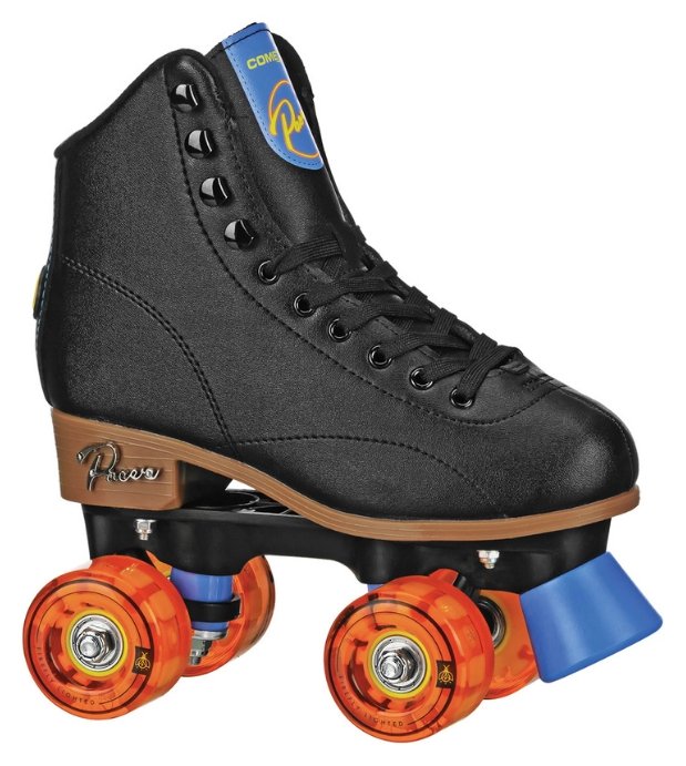 Pacer Comet Black Light-Up Roller Skate