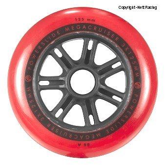 Powerslide Megacruiser Red 125mm Wheels
