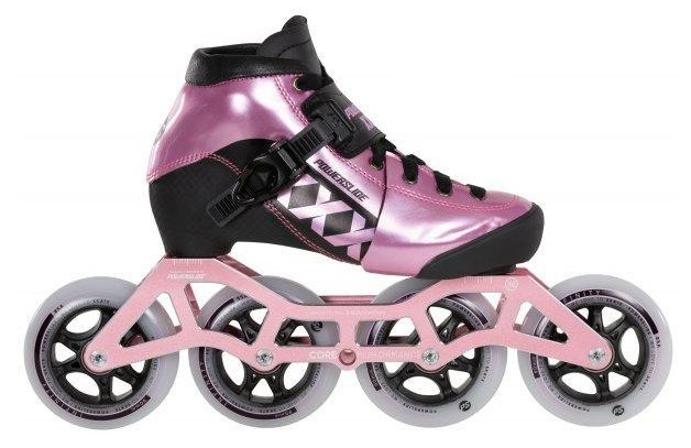 Powerslide Triple X Pink Size 3-5.5 Adjustable Skate