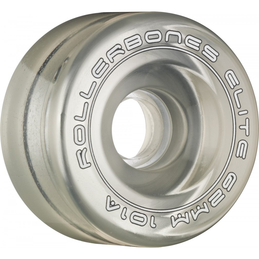 Rollerbones Elite 62mm quad wheel, clear, 101A