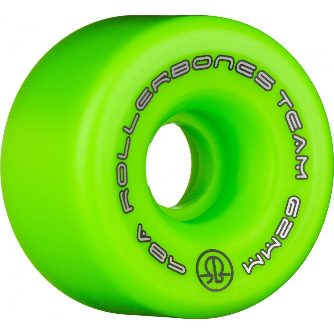 Rollerbones Team 62mm quad wheel, green, 98A