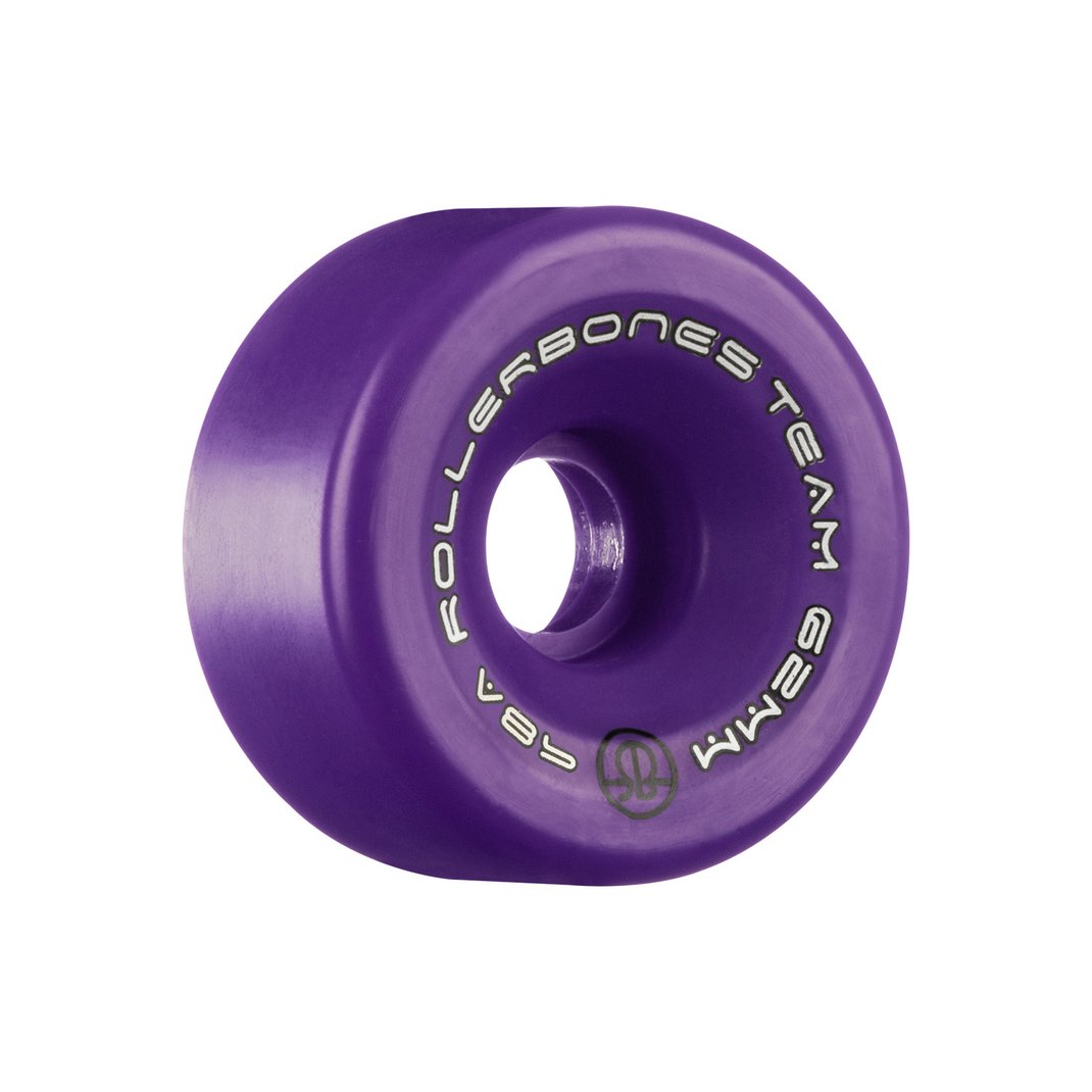 Rollerbones Team 62mm quad wheel, purple, 98A