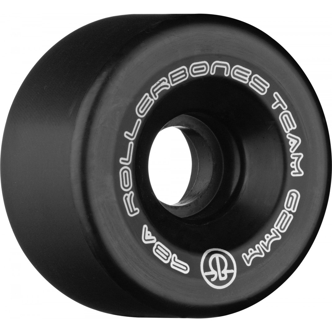 Rollerbones Team 62mm quad wheel, black, 98A
