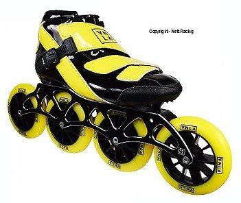 Vanilla Spyder Yellow Inline Speed Skates