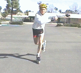 Speed Skating & Double Push For Beginners Step 8