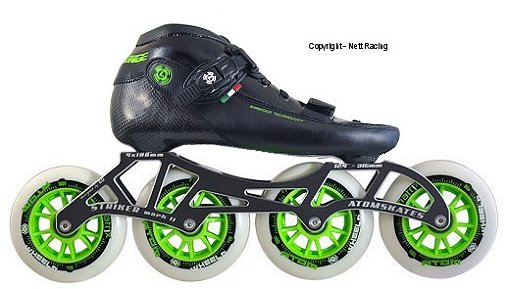 Luigino Challenge 4x110 Inline Speed Skates